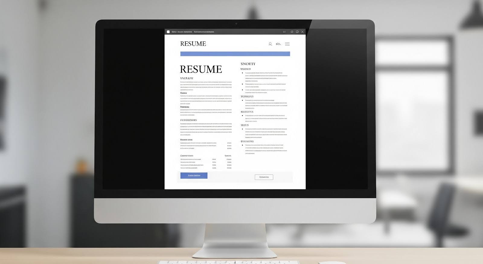 7 Contoh Template CV Anti Reject ATS