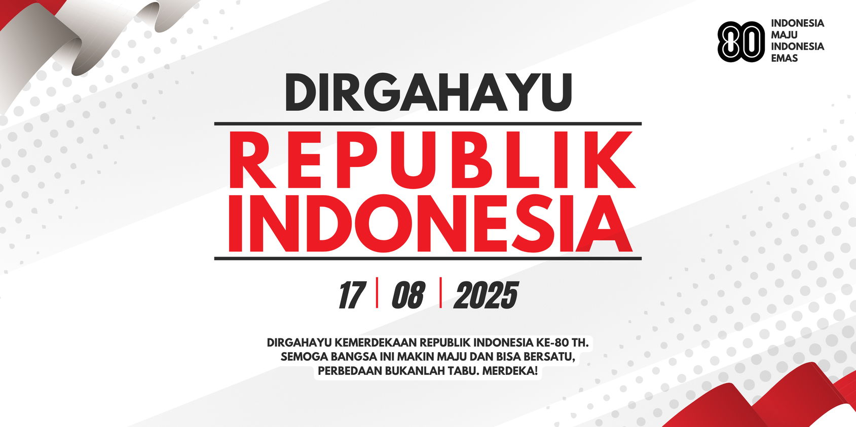 Download Template Spanduk 17 Agustus ke-80