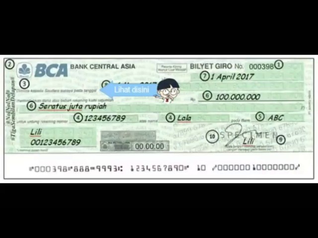 Bilyet Giro BCA: Cara Mengisi, Mencairkan & Syarat Lengkap 2025